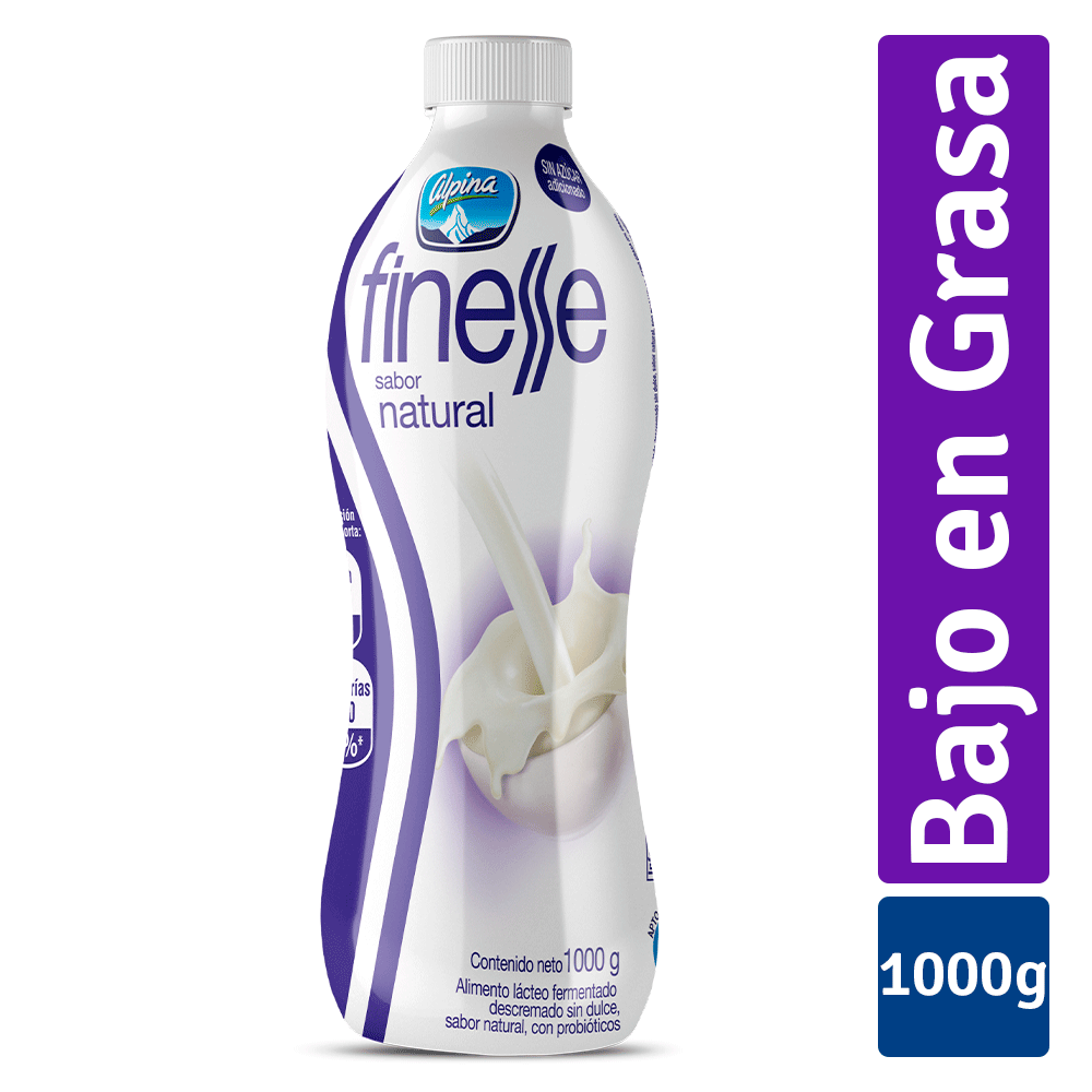 YOGURT FINESSE NAT BOT 1000g